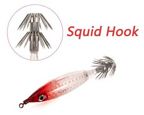 Nakazima Squid Fishing Spider Hook for Metal Jig